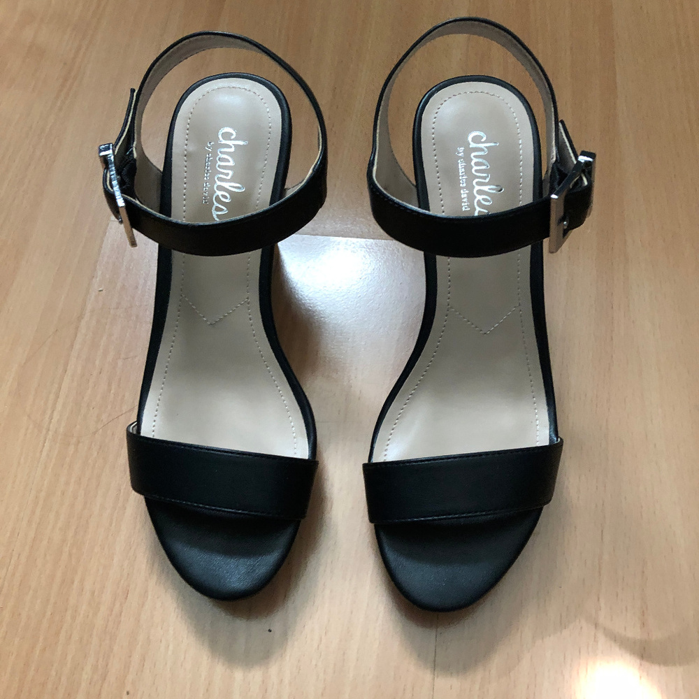 Charles By Charles David Lindy Wedge Sandal